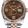 Швейцарские часы Rolex Datejust 36 мм Brown Floral Diamonds Dial 116231(46500) №1