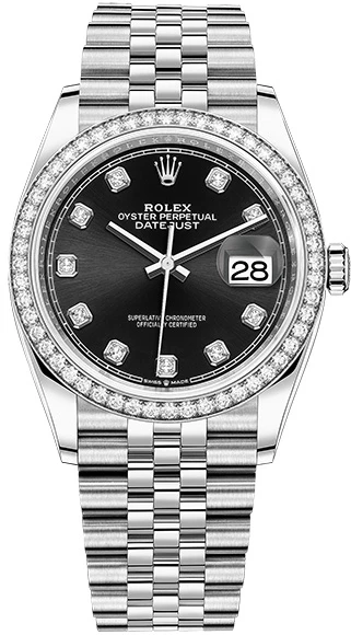 Швейцарские часы Rolex Datejust 36 мм 126284RBR(44212) №2