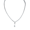 Колье No name White Gold 0,35 ct Round Cut Diamond(55068) №2
