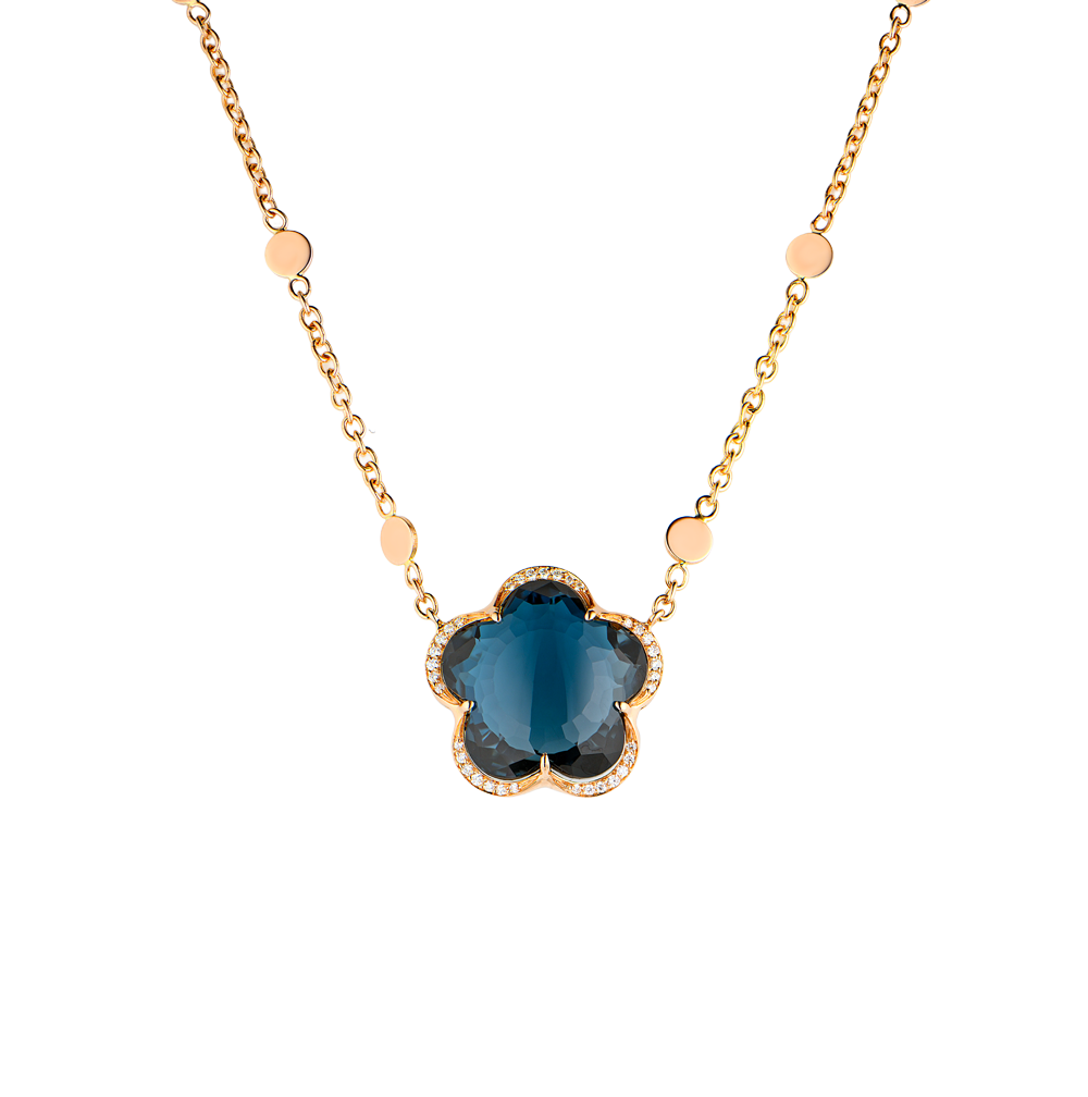 Подвеска Pasquale Bruni Bon Ton Rose Gold & Diamonds & Topaz 15321R(44606) №4