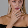Кольцо Carrera y Carrera Bamboo White Gold & Diamonds DA10514(45495) №4