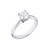 Кольцо No name 2,09 ct O-P/SI1 Round Cut Diamond МГУ(34320) №1