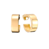 Серьги No name Yellow Gold Hoop(51258) №1