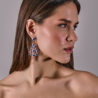 Серьги No name Natural Sapphire 16,16 ct & Natural Diamonds 4,24 ct & White Gold(49289) №4