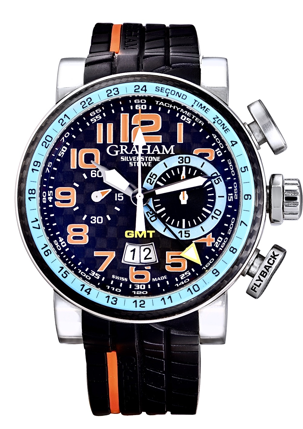 Швейцарские часы Graham Big Silverstone Racing GMT 2BLBH(53121) №2