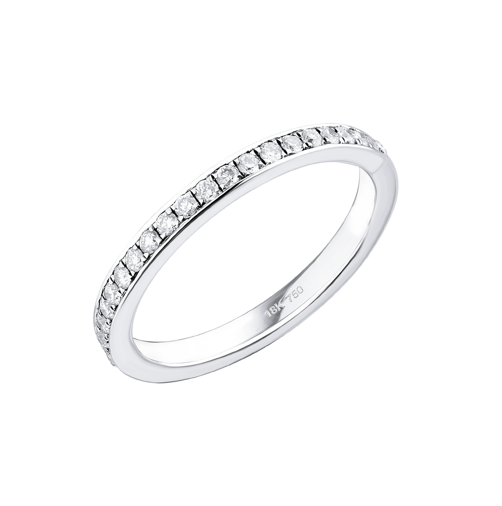 Кольцо No name с бриллиантами 0,50 ct H/VS1 (размер 53)(31425) №2