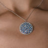 Подвеска Tiffany & Co Cobblestone Sapphire & Diamond in Platinum(54115) №3