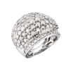 Кольцо No name 3,35 ct Round Cut Diamonds & White Gold(41682) №1