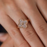 Кольцо Van Cleef & Arpels Vintage Alhambra Yellow Gold Diamonds VCARO26M00(19923) №2