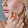 Кольцо No name в стиле Van Cleef & Arpels ‘Rose de Noel’(41575) №2