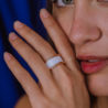 Кольцо Bvlgari B.Zero1 White Ceramic Four-Band 345830(25530) №2