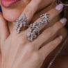 Кольцо Ralfdiamonds 2,95 ct Round Cut Diamonds Two Finger(29922) №2