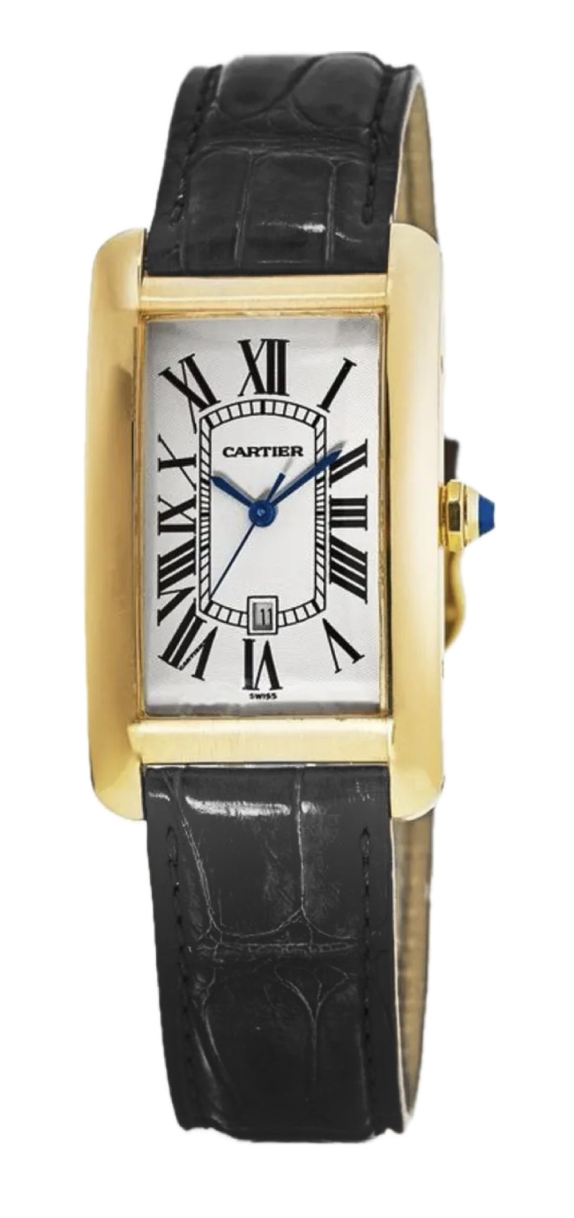 Швейцарские часы Cartier Tank Américaine W2603156(55749) №2