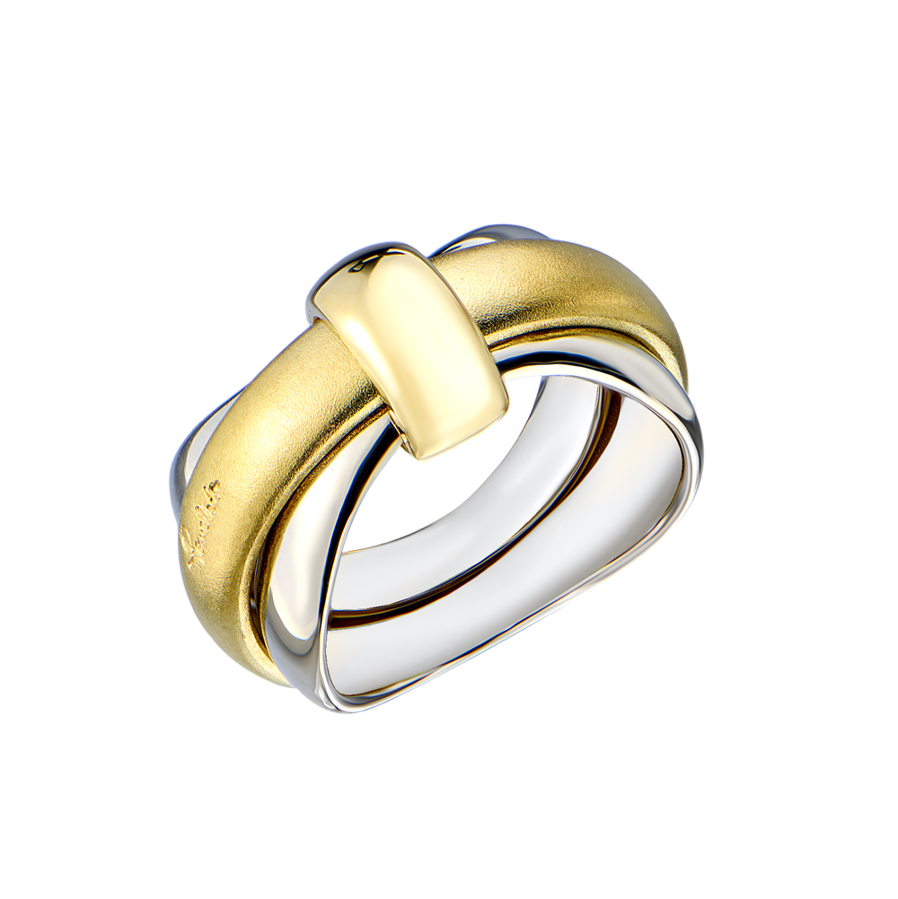 Кольцо Pomellato Together Two-Tone Three Movable Band(54398) №4