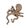 Подвеска Jacob&Co Octopus Design Black Plated White Gold & Diamonds(37218) №1