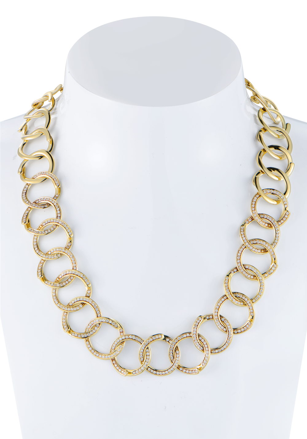 Колье H.Stern Vintage Yellow Gold & Diamonds Necklace(51113) №5