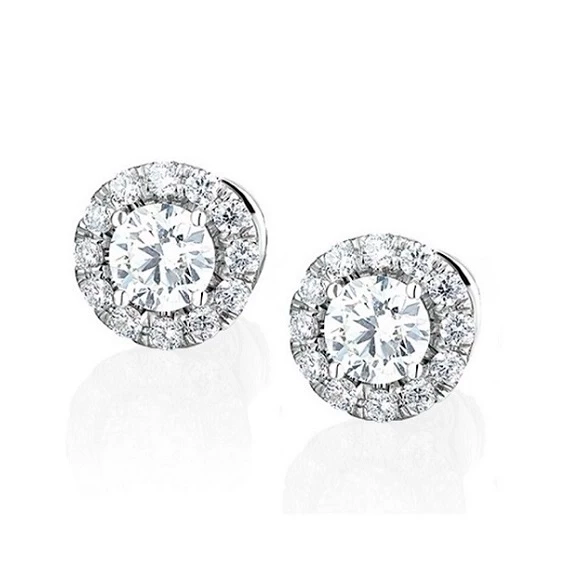 Пусеты DeRosa 1.00 ct G/VS1 - 1.00 ct G/VS1 Round Cut Diamonds E5492454(16238) №6