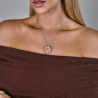 Подвеска No name Flower pendant in White Gold & Diamonds(46743) №3