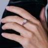 Кольцо No name Diamonds & White Gold(40980) №3