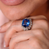 Кольцо GRS Gemresearch Swisslab 11,03 ct Natural Sapphire Blue НЕГРЕТЫЙ(12916) №2