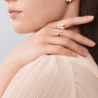 Кольцо Van Cleef & Arpels Two Butterfly Between the Finger Ring VCARO7AL00(42361) №4