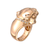 Кольцо Stenzhorn Tiger Rose Gold & Diamonds & Tsavorites(55405) №3