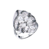 Кольцо No name 3,55 ct Round & Marquise Diamonds & 0,40 Black Diamonds & White Gold(49754) №1