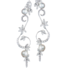 Комплект Stefan Hafner White Pearl Saltwater 9-11mm & 17.65 ct Marquise & Round cut Diamonds(50241) №8