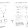 Колье No name в стиле Bvlgari Parentesi White Gold & Diamonds 4.85 ct(32761) №2