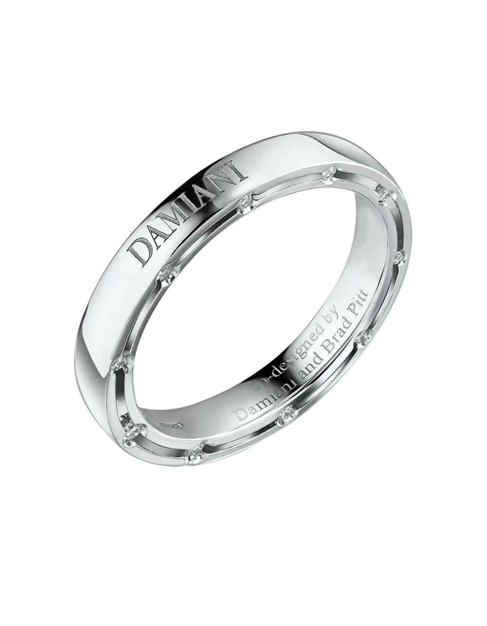 Кольцо Damiani D.Side collection Brad Pitt (SIZE 47)(12554) №4