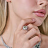 Кольцо Ralfdiamonds Трансформер 1,02 ct Fancy Brownish Greenish Yellow/SI1 & White Multishape Cut Diamonds(41925) №4