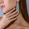 Серьги Safo Joaillerie 29,55 ct Round & Oval & Pear Cut Diamonds & White Gold(32277) №4