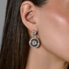 Серьги Bvlgari Astrale Diamonds & White Gold(54500) №2