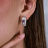 Серьги Ralfdiamonds Sapphire & Diamonds Hearts RDE(17286) №3