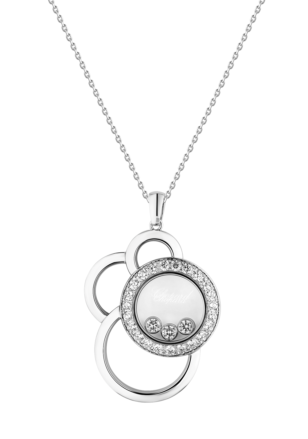 Подвеска Chopard Happy Diamonds Happy Dreams White Gold 799769-1002(19305) №4