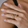 Кольцо NANIS Anello contrariè "ÉLITE" in oro e diamanti AS4-583(45247) №2