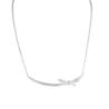 Колье Chanel Ruban Short Necklace White Gold Diamonds J12819(51431) №1