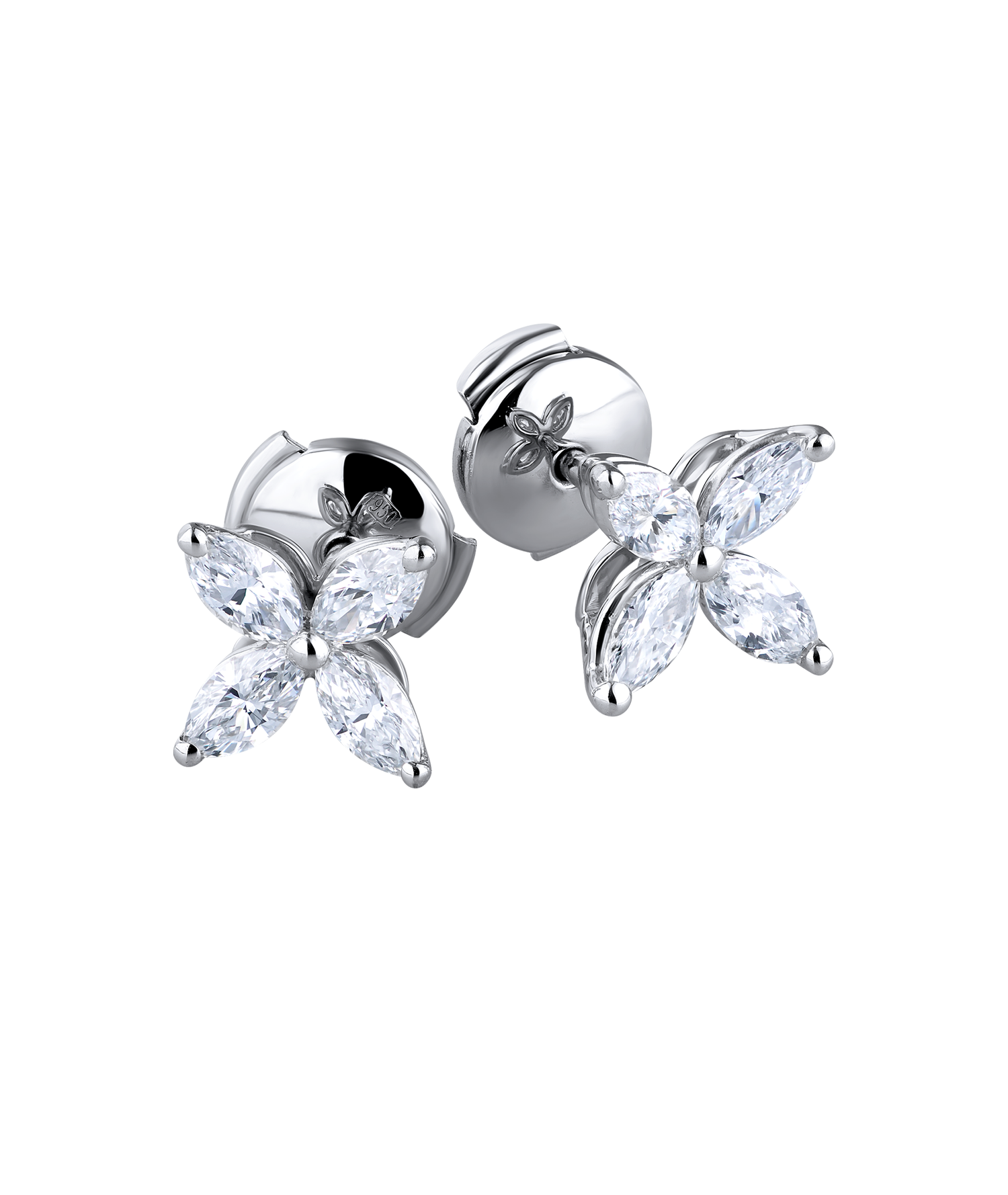 Пусеты Tiffany & Co Victoria Large Earrings(45798) №4