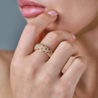 Кольцо Leo Pizzo Rose Gold & 1.24 ct Diamonds 23873DQ(40957) №2