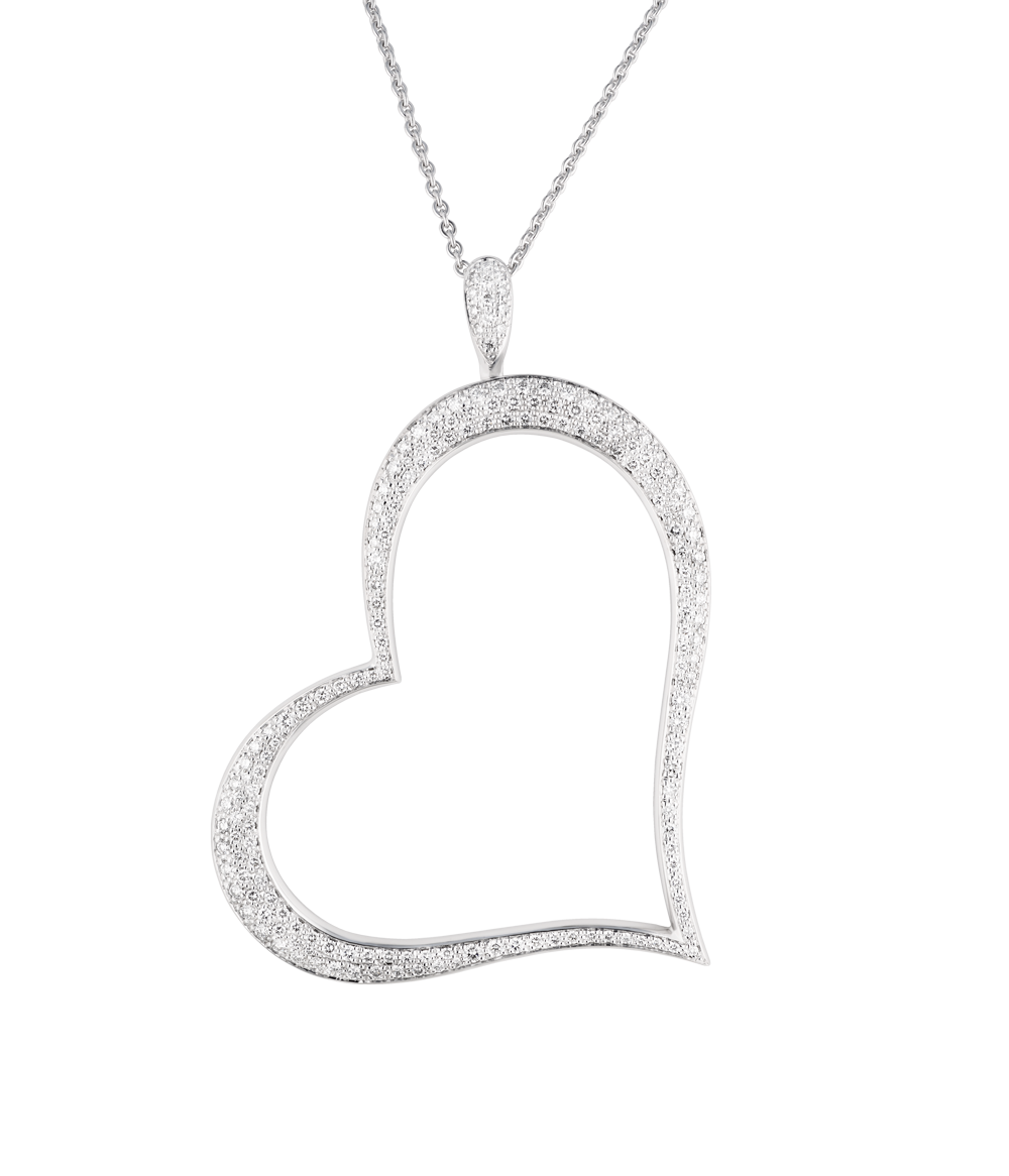 Подвеска Piaget Limelight White Gold Extra Large Heart G33A0034(36237) №4