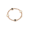 Браслет Bvlgari - rose gold mother-of-pearl & onyx 350641(50902) №1