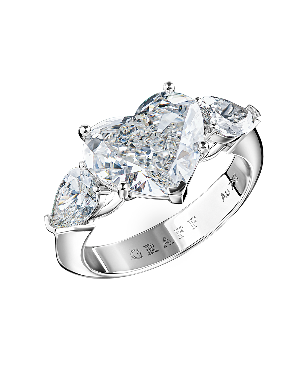 Кольцо No name Heart Diamond 3,67 сt F/VVS1(19737) №9