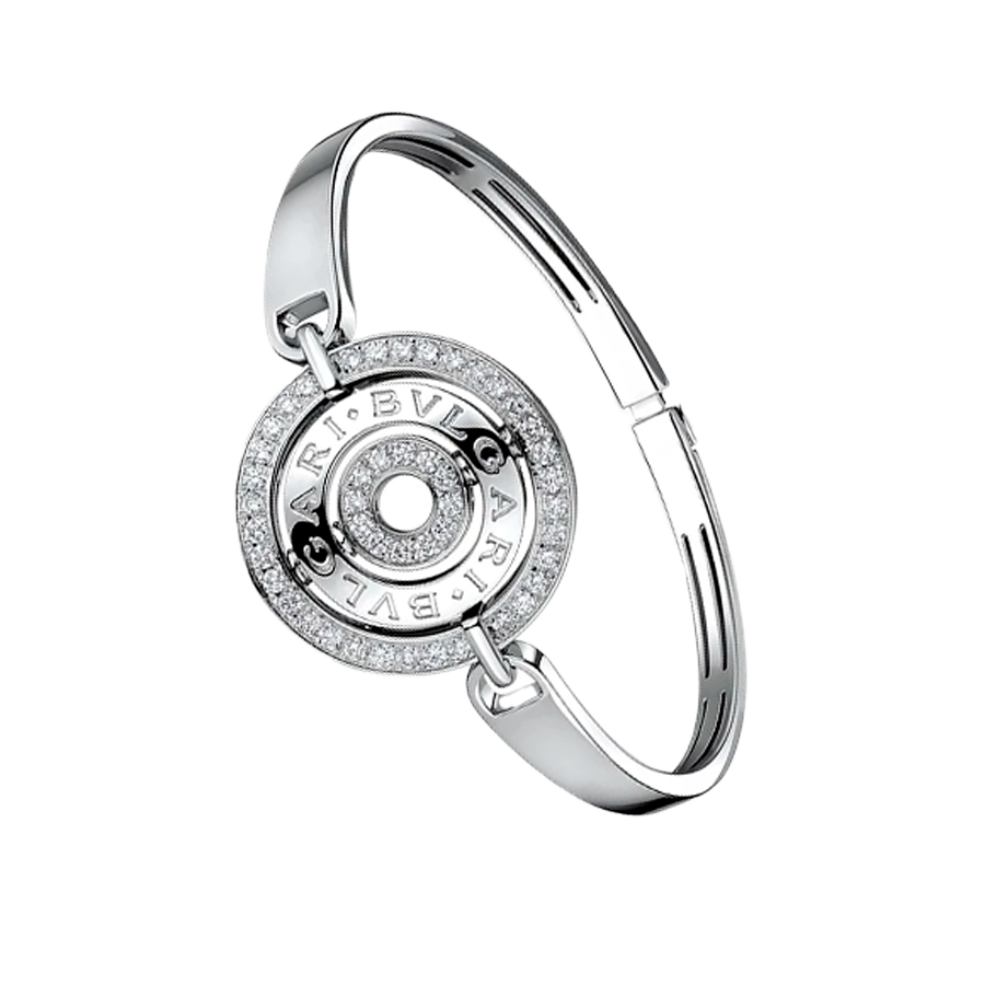 Браслет Bvlgari Astrale White Gold Diamonds (Size 16)(54494) №4