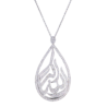 Подвеска No name 1,70 ct Round Diamonds & White Gold(46011) №1