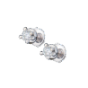 Пусеты Bvlgari 0,30 G/VS1 - 0,31 G/VS2 GIA Corona Collection(45741) №1