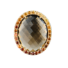 Кольцо TOUS Smoky Quartz Cocktail Yellow Gold(52589) №2