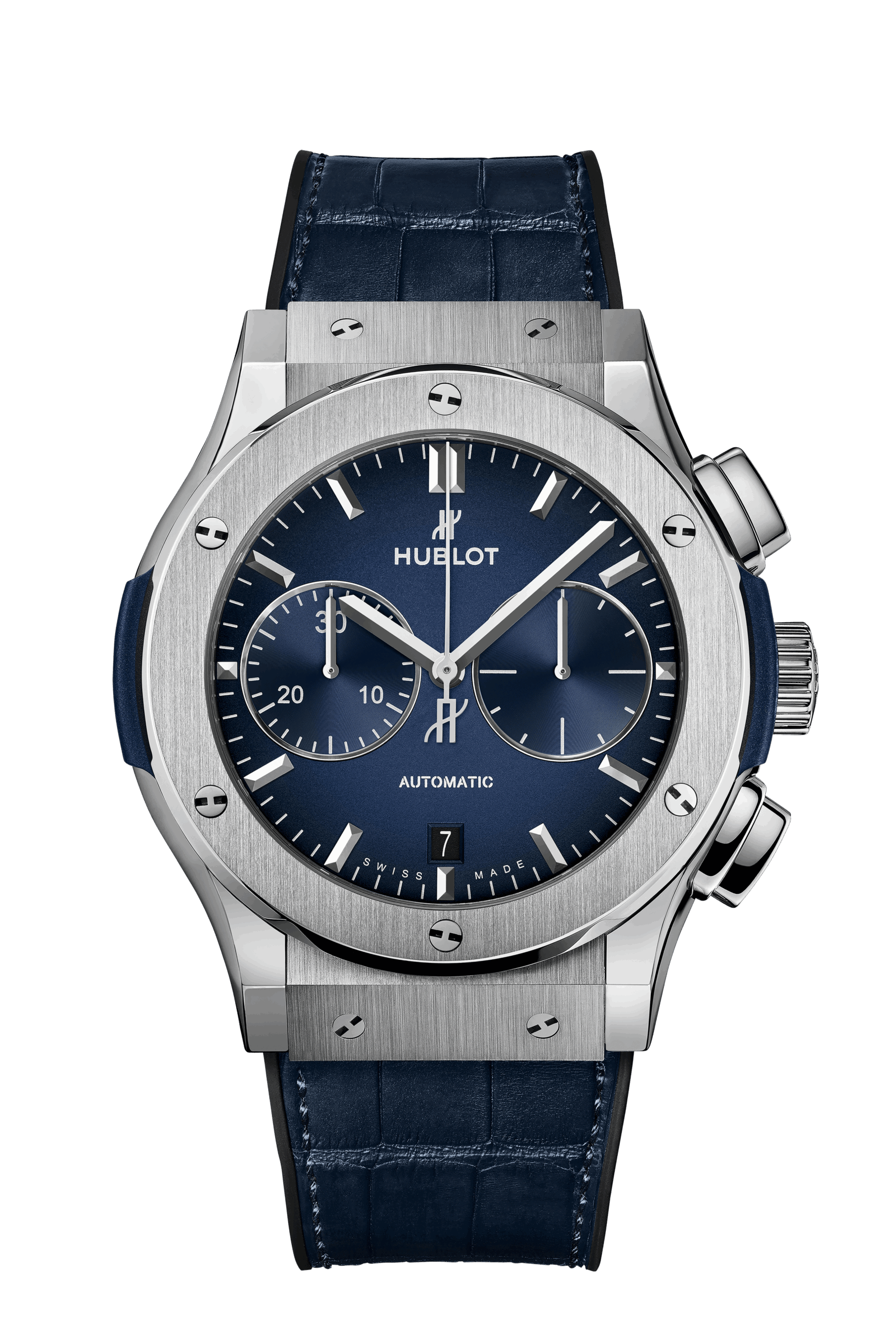 Швейцарские часы Hublot Classic Fusion Blue Chronograph 521.NX.7170.LR(42563) №2
