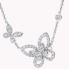 Подвеска No name в стиле GRAFF Double Butterfly Silhouette Diamond Pendant RGP745(50085) №2