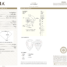 Кольцо GIA 1,03 ct Fancy Yellow/I1 Pear Cut & White Gold(54474) №2