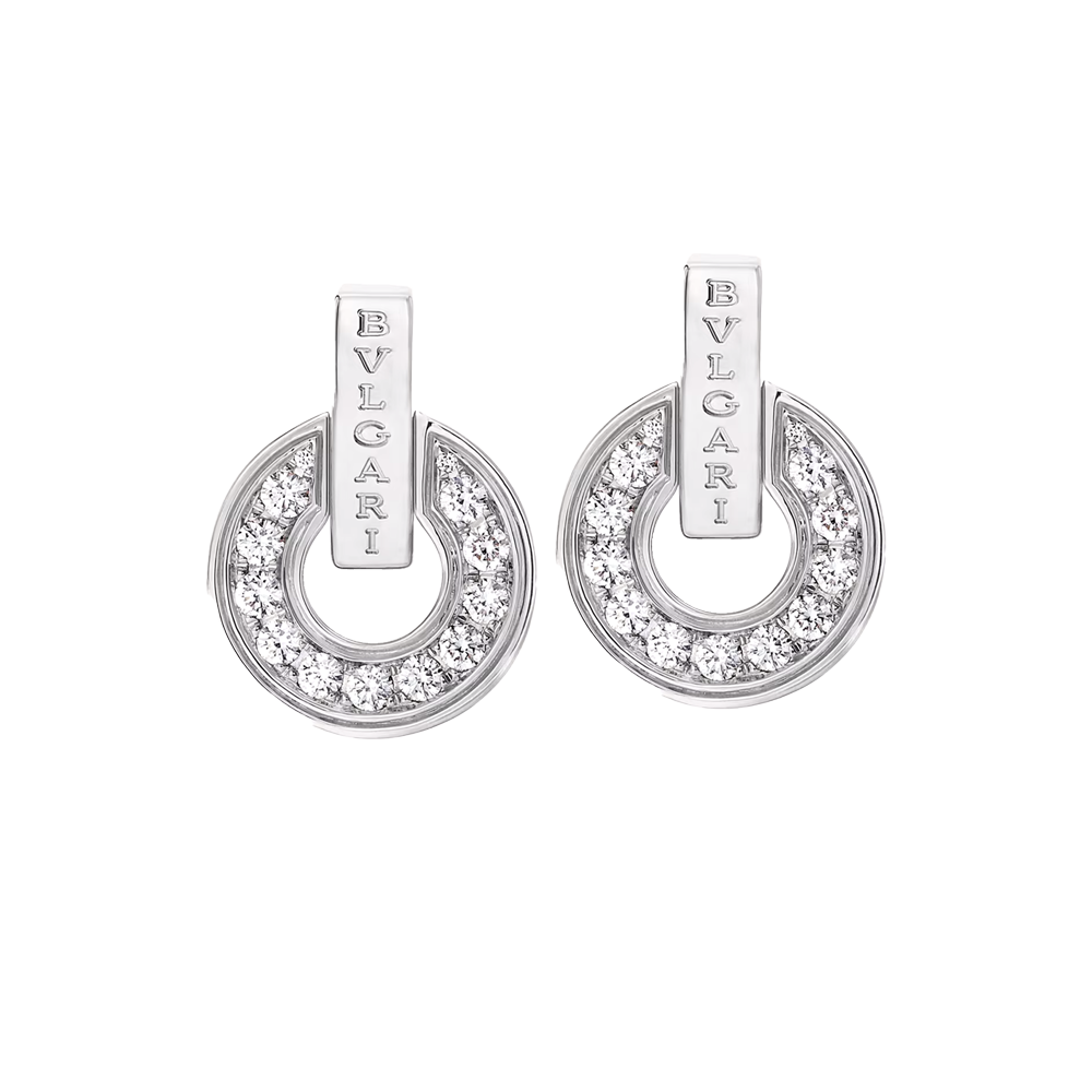 Серьги Bvlgari White Gold & Diamonds 357940(44051) №6